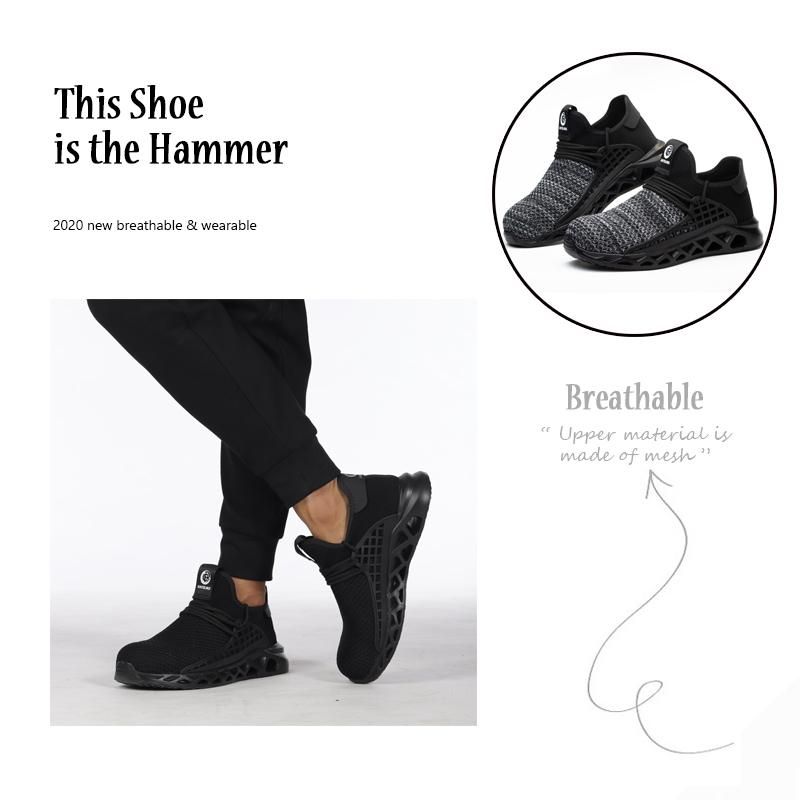 Steel Toe Safety Work Shoes