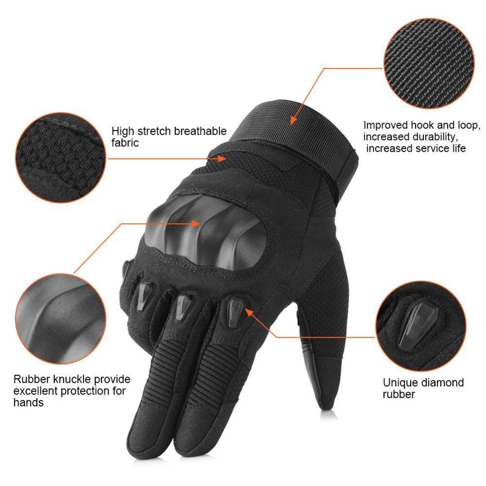 Tactical touchscreen gloves