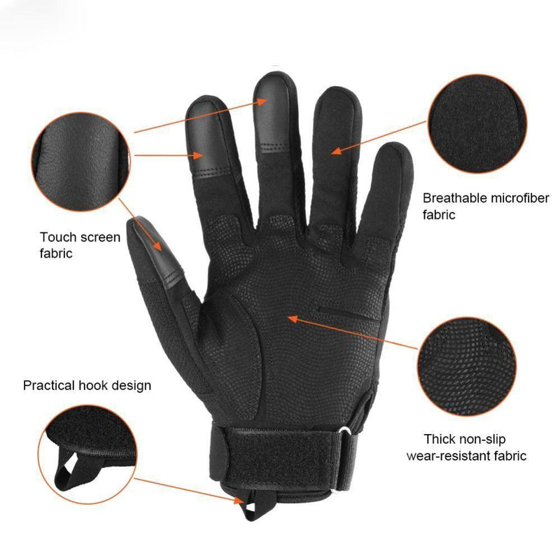 Tactical touchscreen gloves