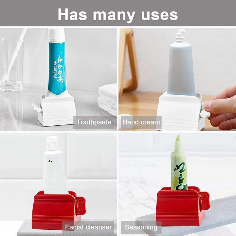 Easy-squeeze Toothpaste Holder