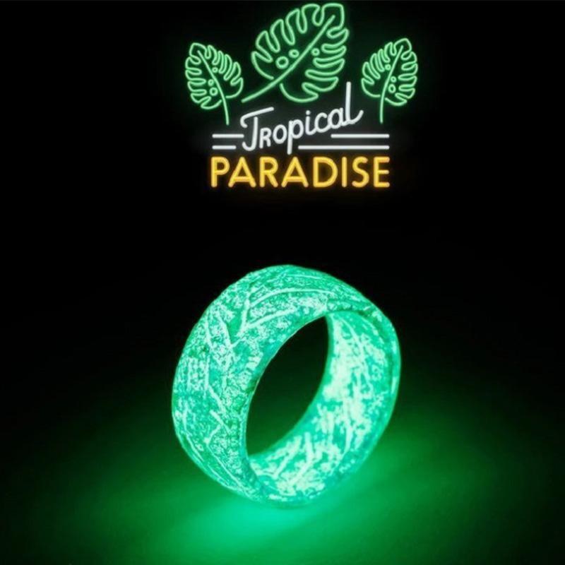 Unisex Decoration Luminous Glow Ring