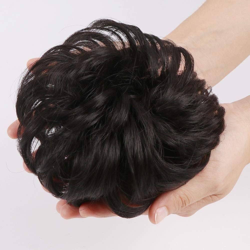 Fluffy Effect Fashionable Hair Bun