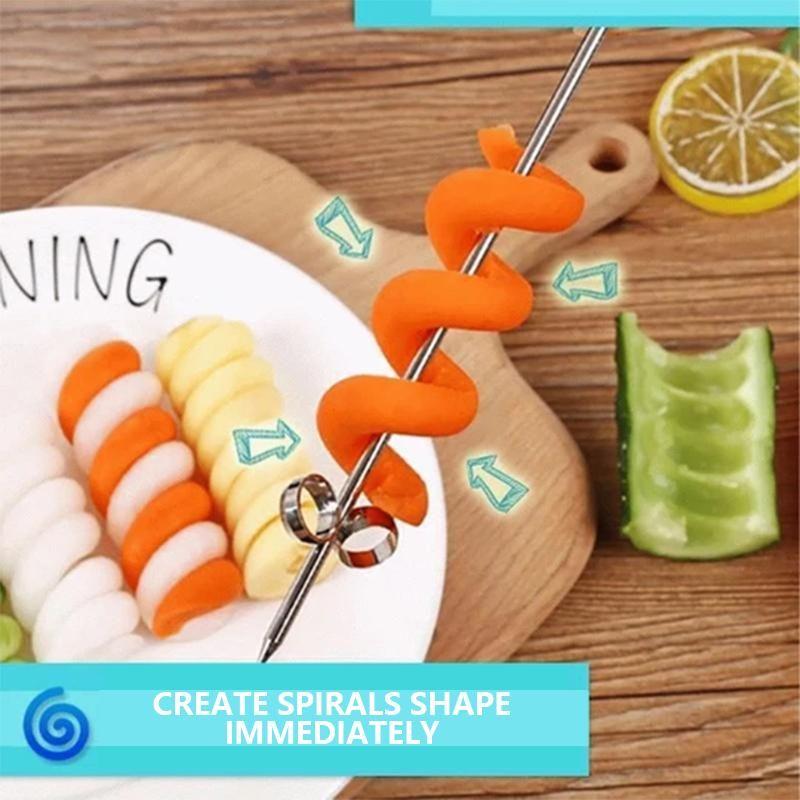 Creative Vegetable Fruit Spiral Twist Knife