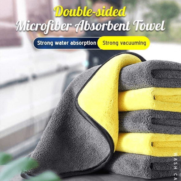 Double-Sided Absorbent Microfiber Cloth