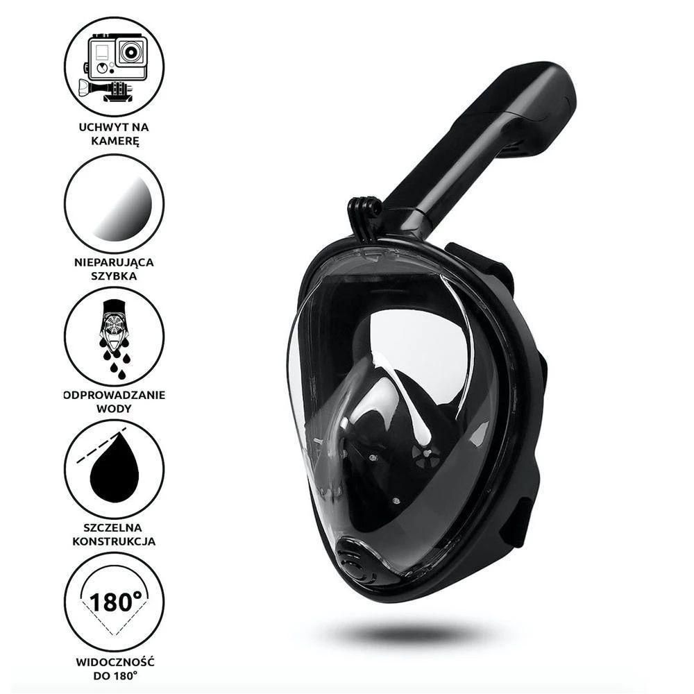 180° Seaview Full Face Snorkel Mask