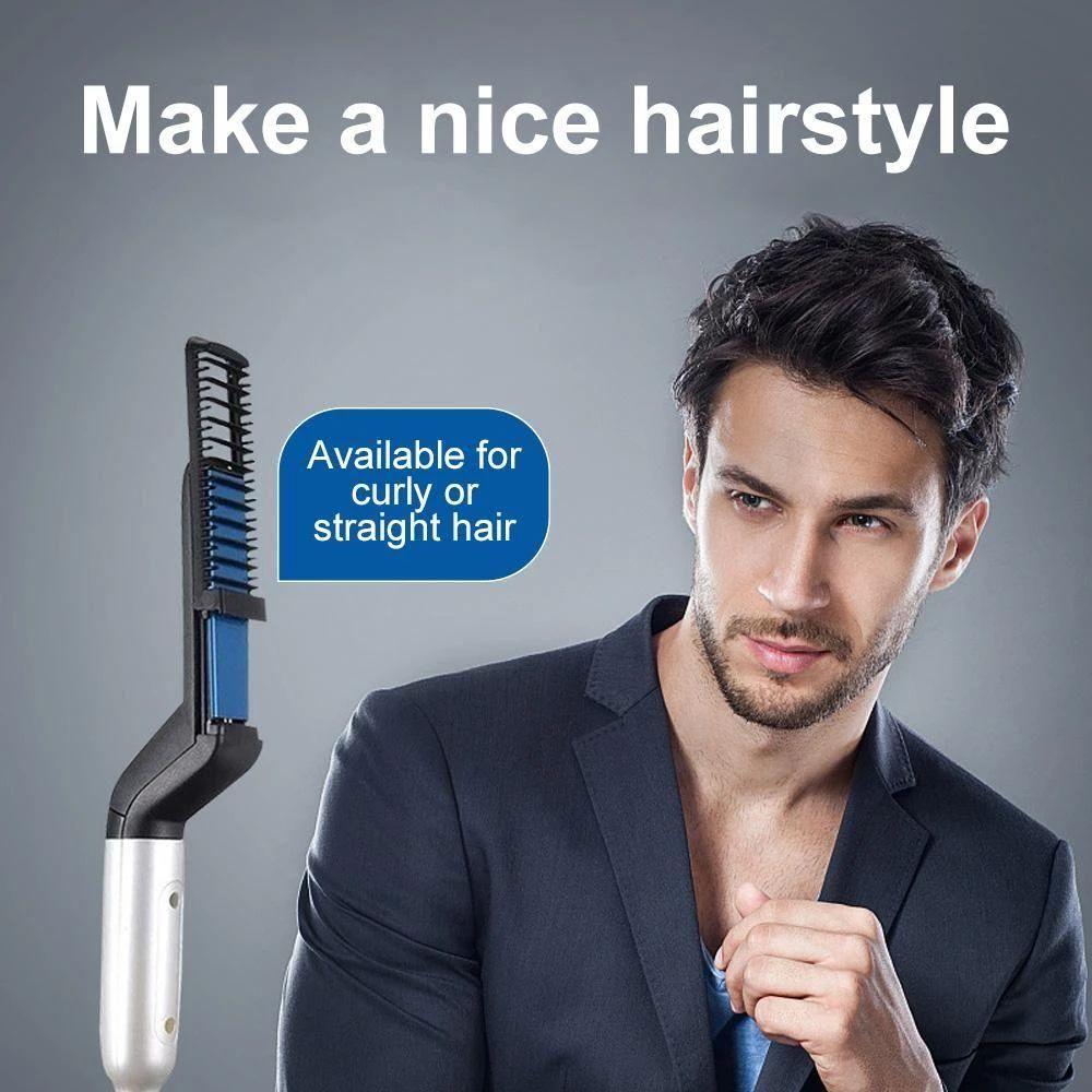 Men Beard & Hair Straightening Comb