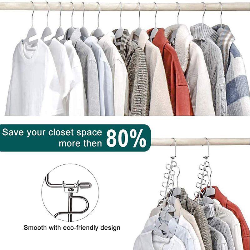 Multifunctional Space Saving Magic Hanger