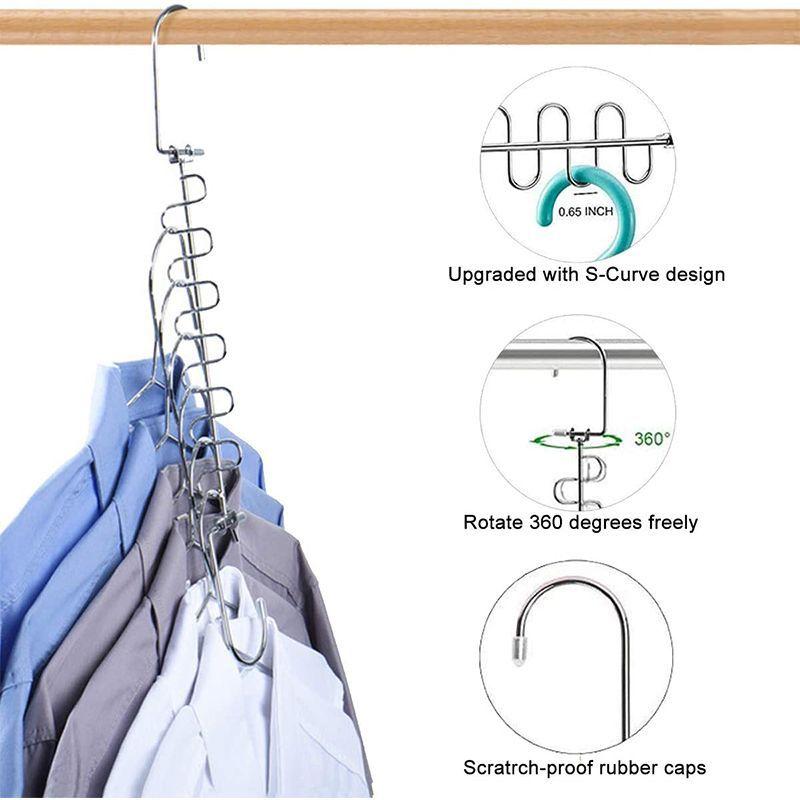 Multifunctional Space Saving Magic Hanger