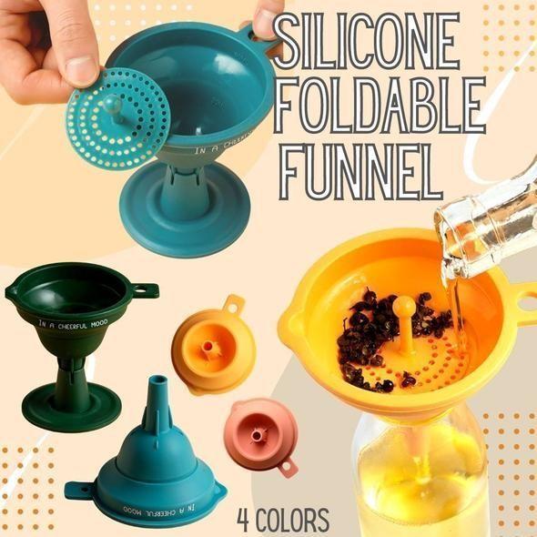 Silicone Foldable Funnel