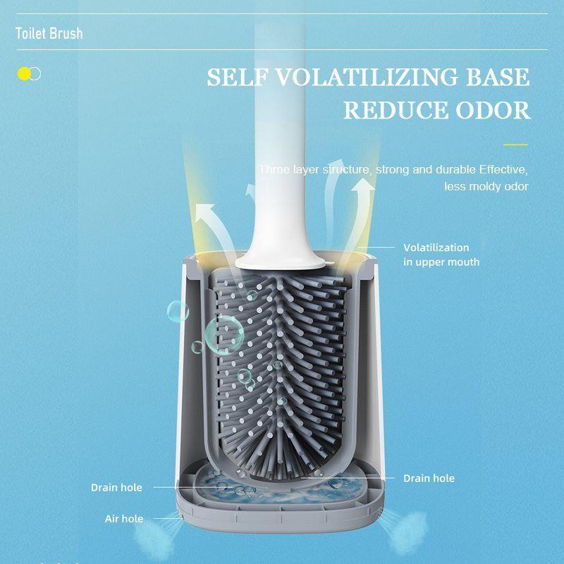 Upgraded full range toilet brush