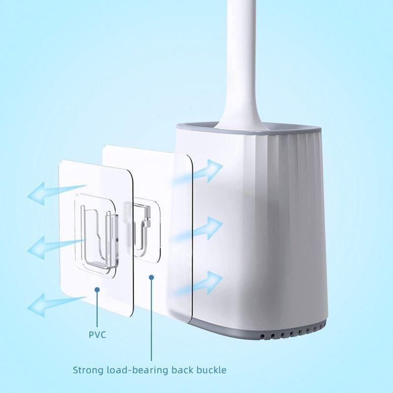Upgraded full range toilet brush