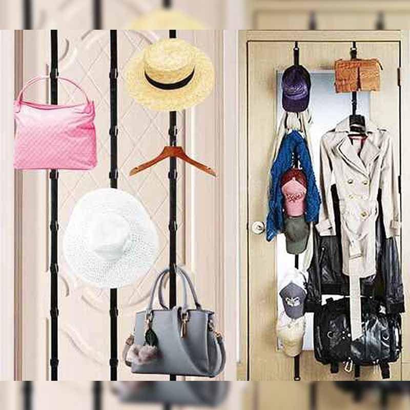 Adjustable Cap & Bag Door Rack
