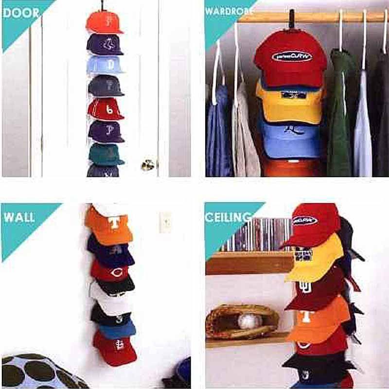 Adjustable Cap & Bag Door Rack