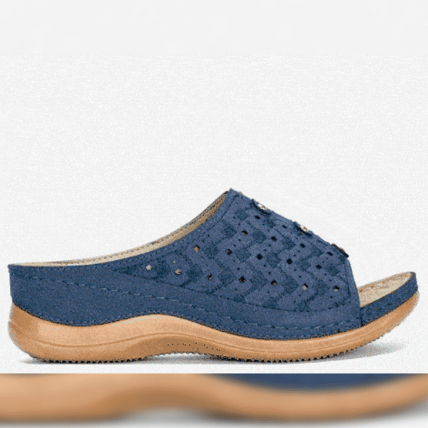 New summer draped heel platform large carved women's casual sandals