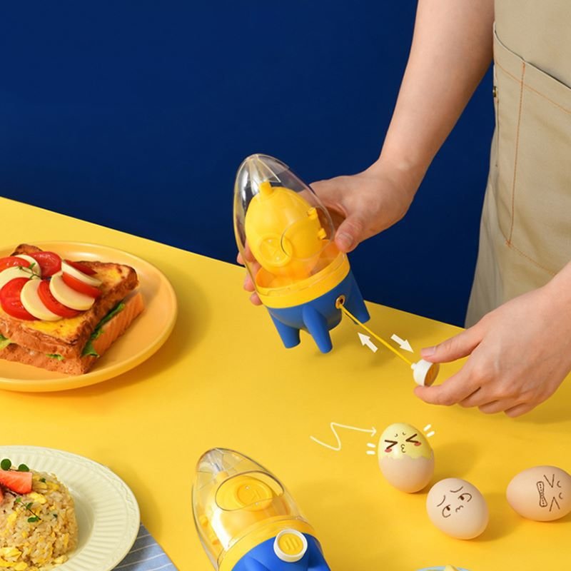 HAND-CRANKED GOLDEN EGG MAKER