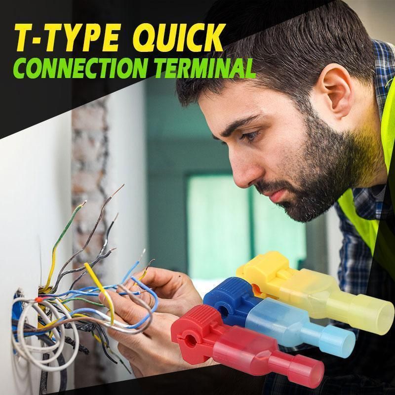 T-Type Quick Connection Terminal (120PCS)