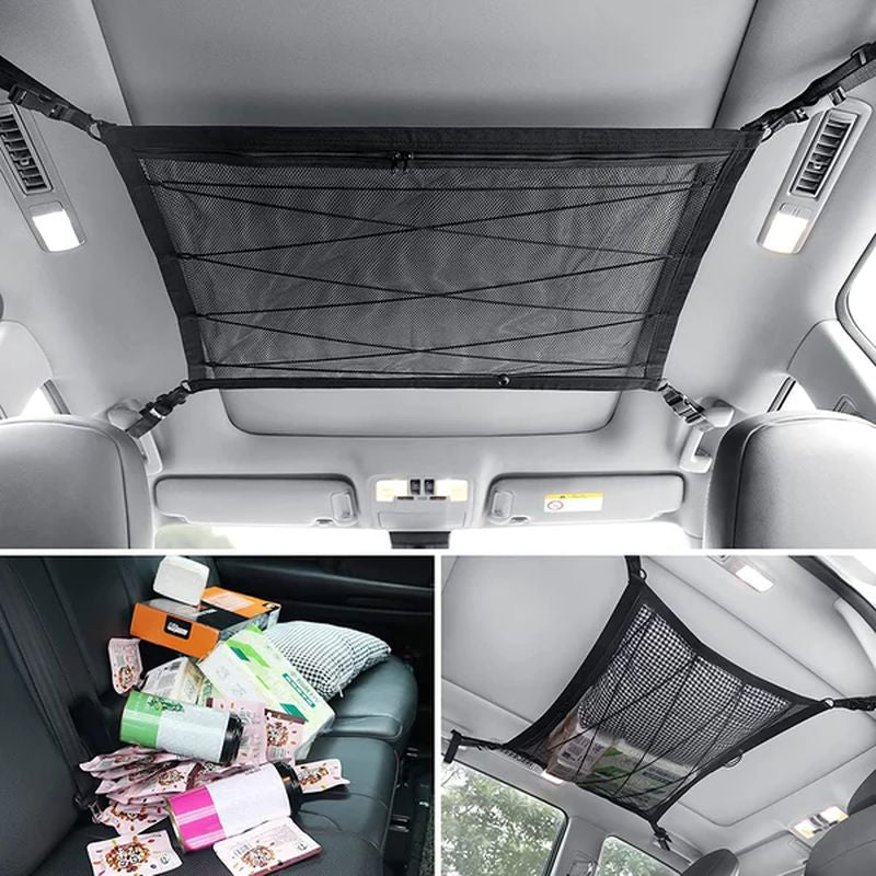 Car storage mesh pocket