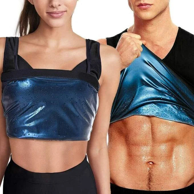 Versatile Heat Trapping Sweat Compression Vest For Men And Women