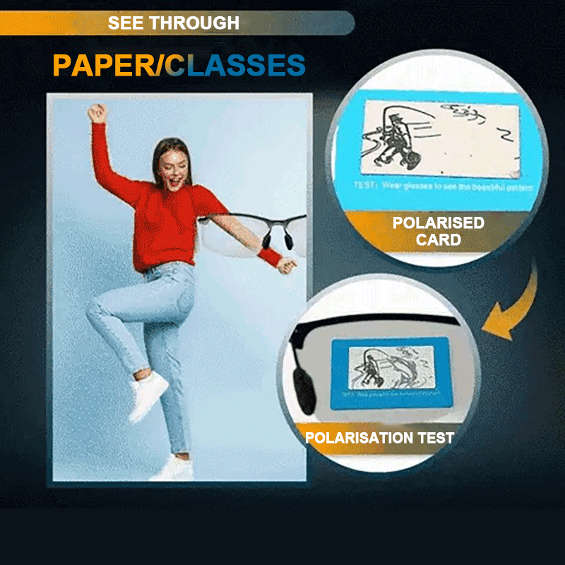 Revolutionary penetrating glasses