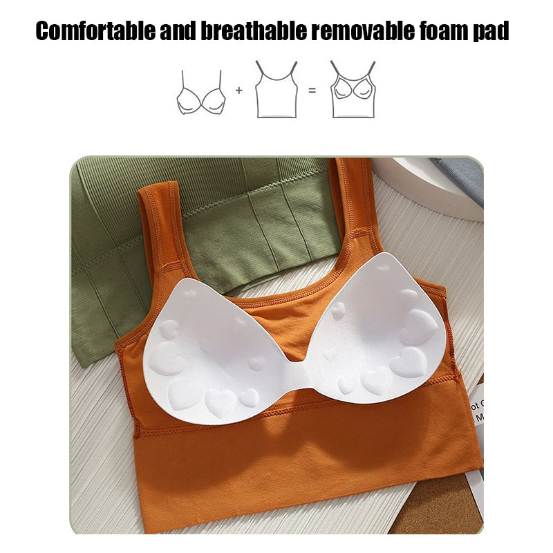 Wide Shoulder Beautiful Back Bra