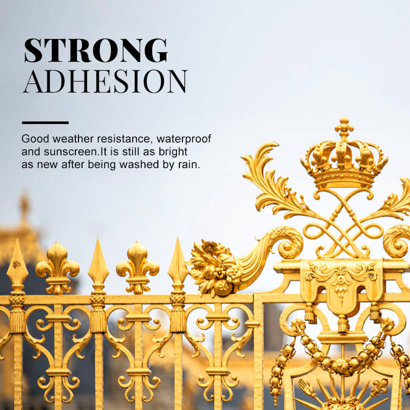 WATER-BASED GLITTER BRONZING PAINT