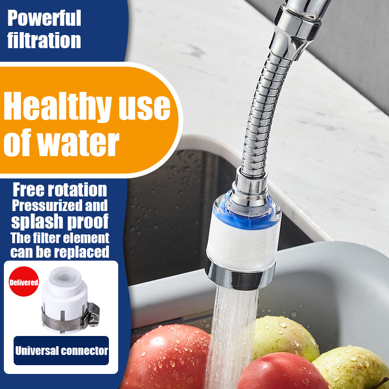 360° Faucet extension filters