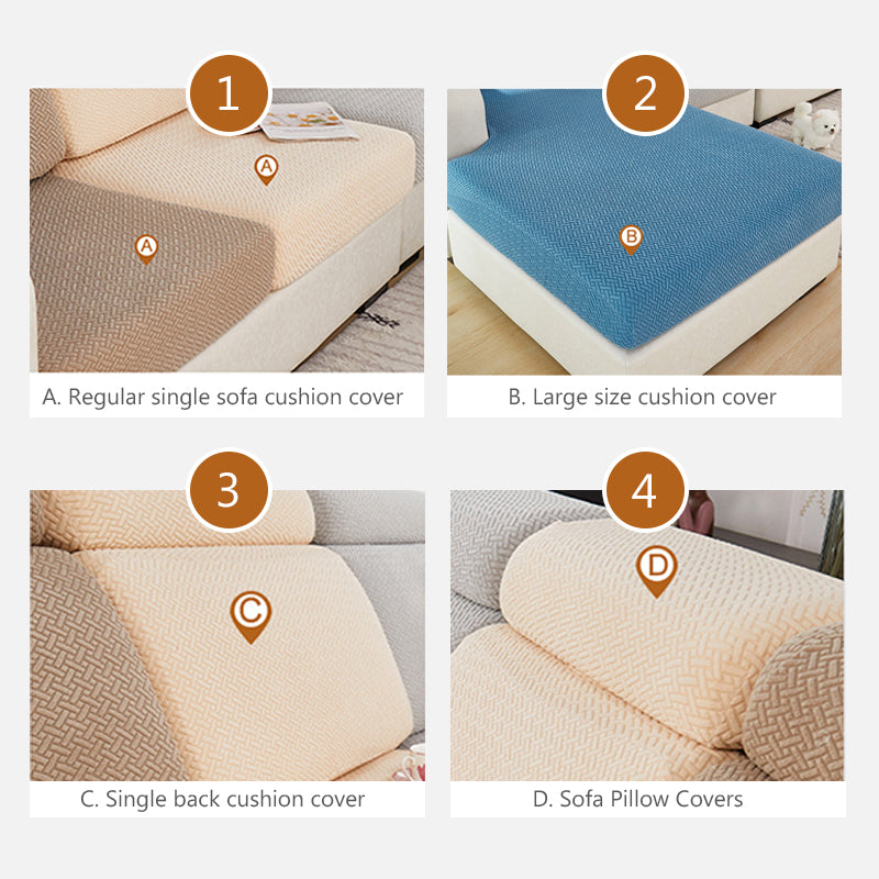 Classic elastic sofa cushion cover