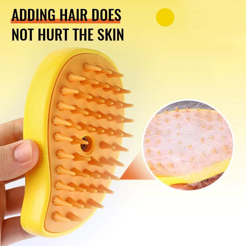 Spray liquid hair comb