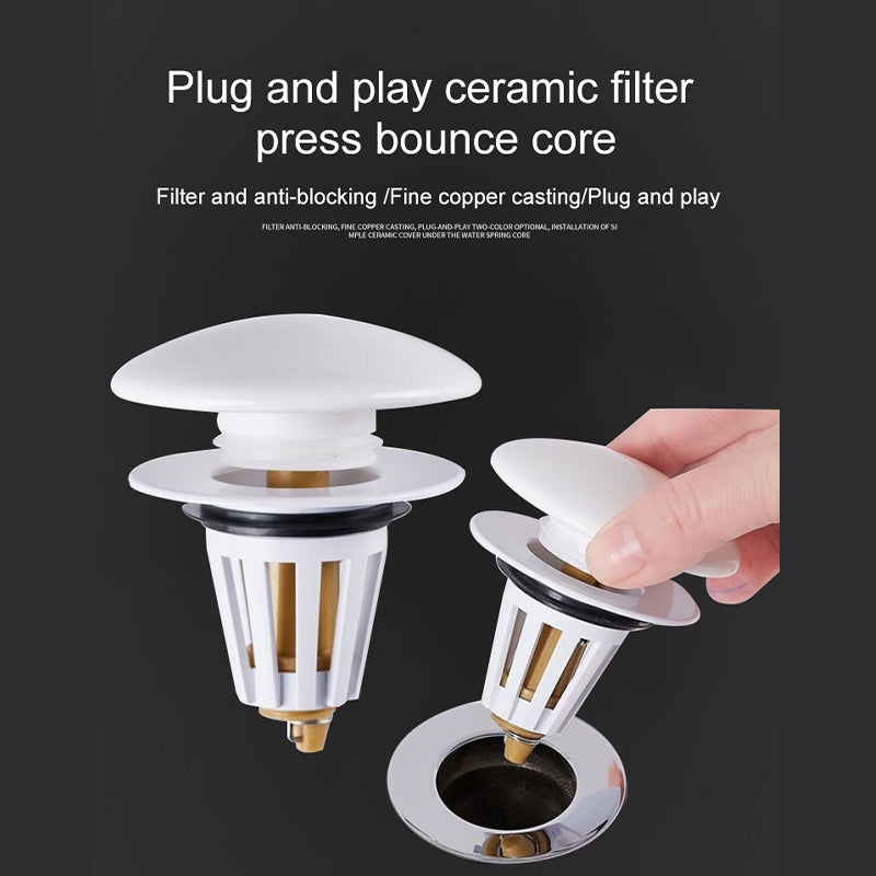 Plug and play ceramic filter
