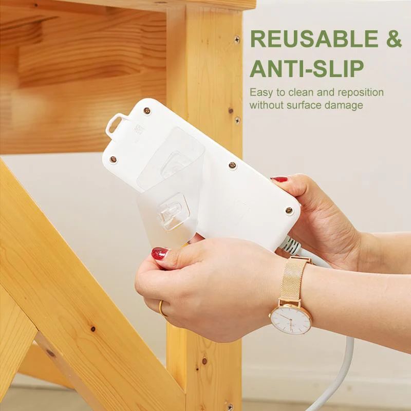 Double-Sided Adhesive Wall Hooks-Reusable