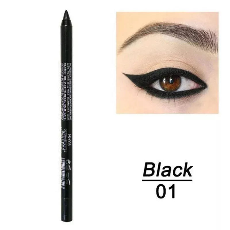 Long-lasting colored eyeliner