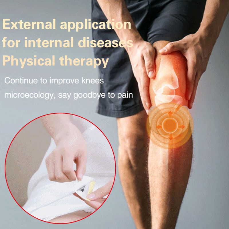 Specific pain relief patch for knee synovitis