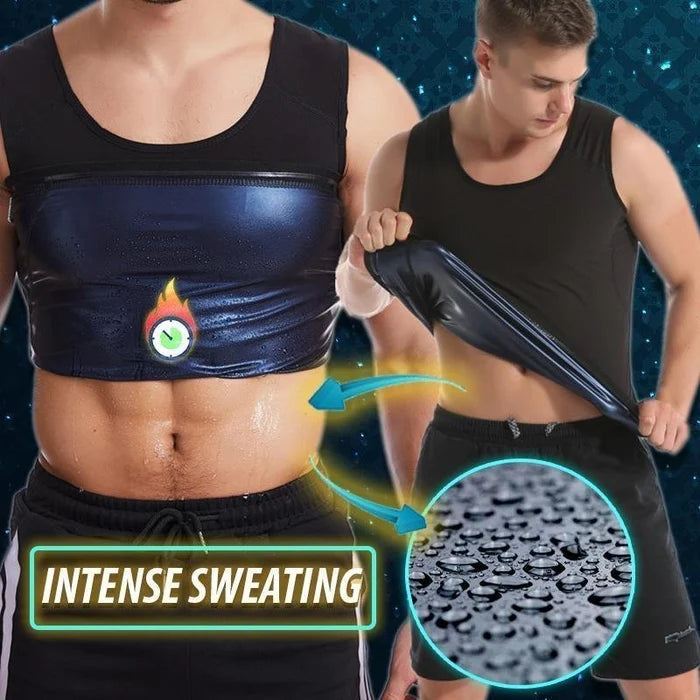 Versatile Heat Trapping Sweat Compression Vest For Men And Women