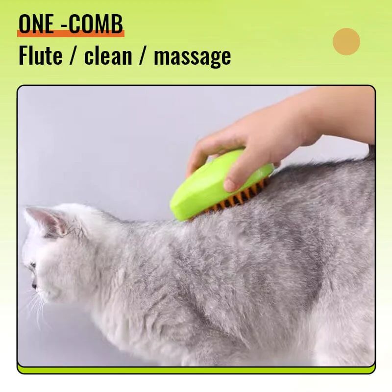 Spray liquid hair comb