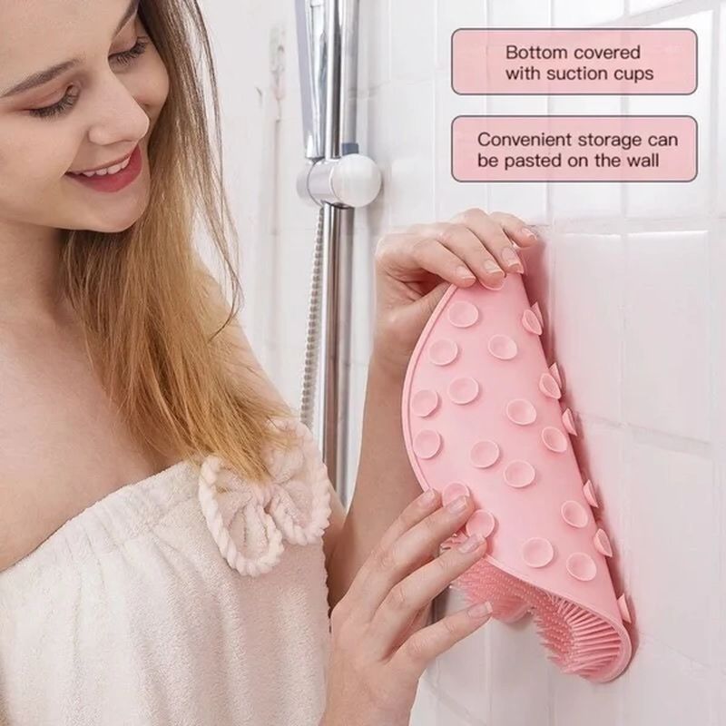 Shower Foot & Back Scrubber Massage Pad