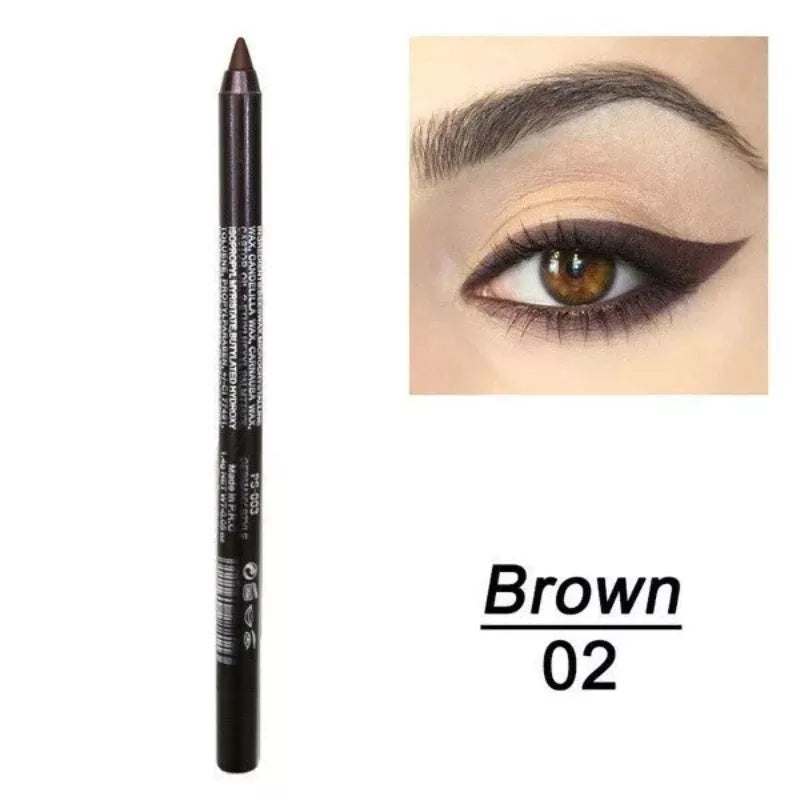 Long-lasting colored eyeliner