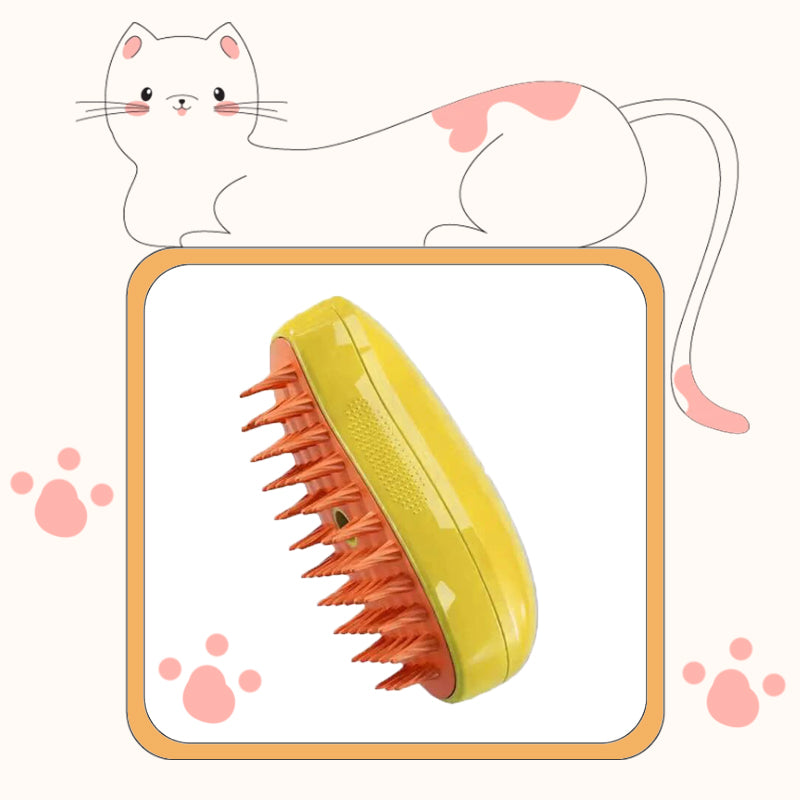 Spray liquid hair comb