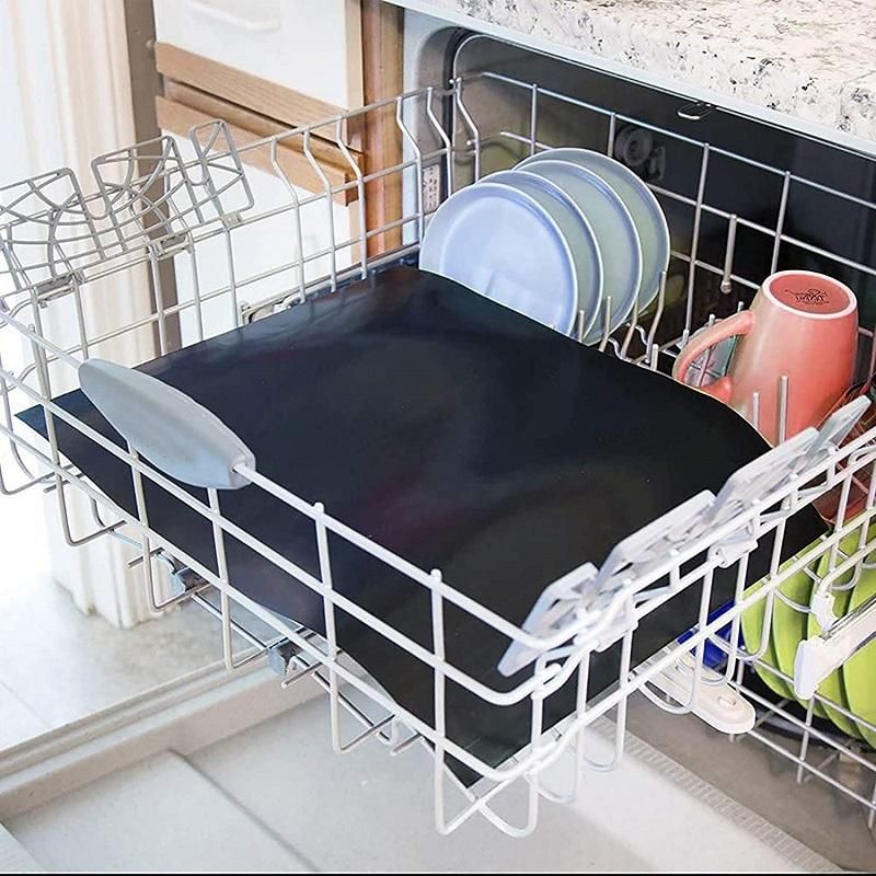 Non-adhesive Grill mats with Cutting box