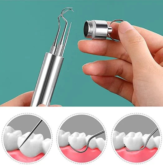 Toothpick Set made of stainless steel, 7 pieces (buy 1, get 1 free)