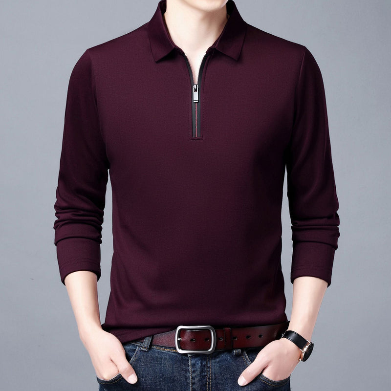 New Men's Long Sleeve POLO Shirts