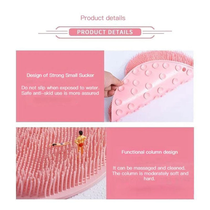 Shower Foot & Back Scrubber Massage Pad