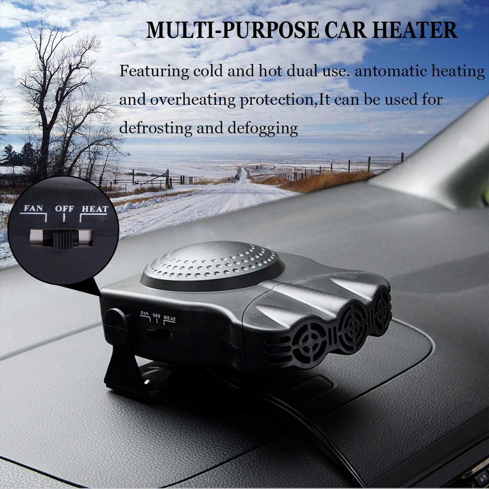 Portable Car Heater Defrosts Defogger