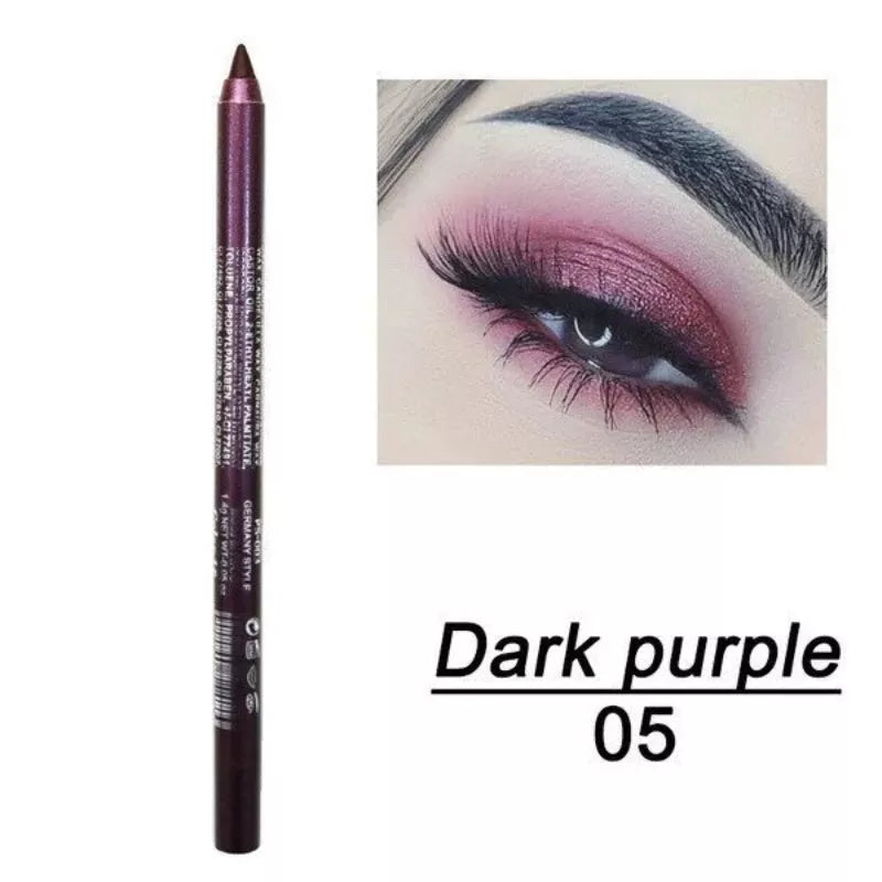 Long-lasting colored eyeliner