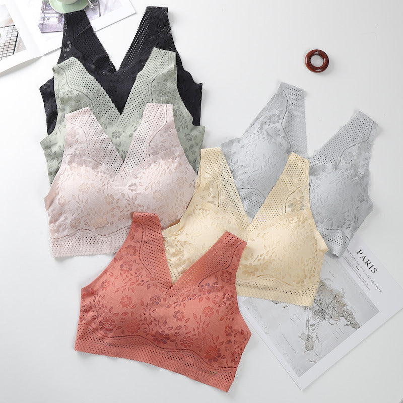 Sexy Beautiful Back Breathable Thin Bra