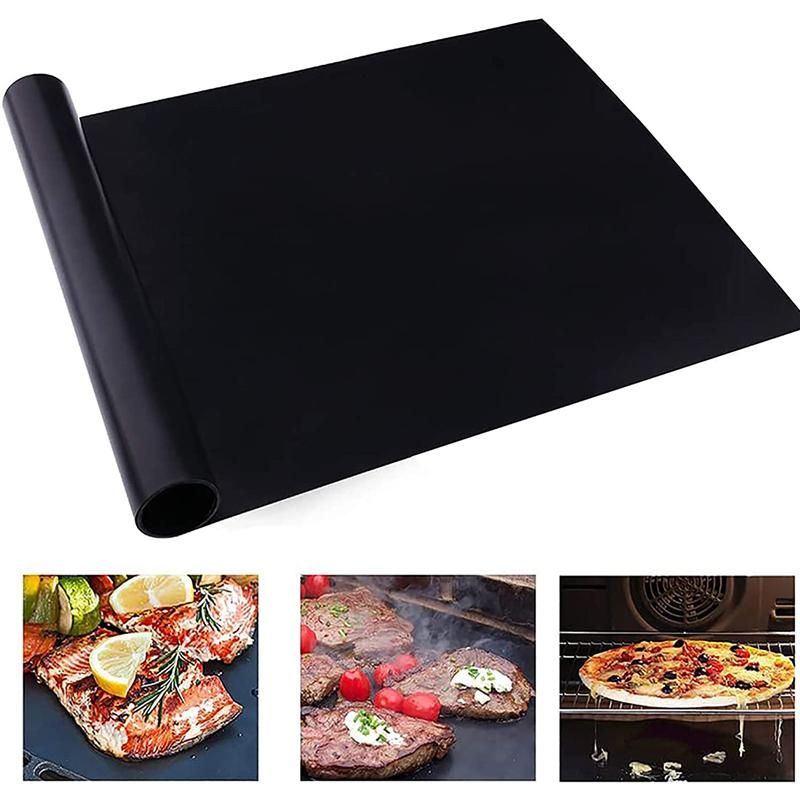 Non-adhesive Grill mats with Cutting box