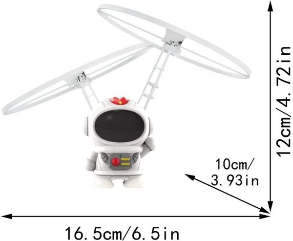 360 ° rotating helicopter flight spinner