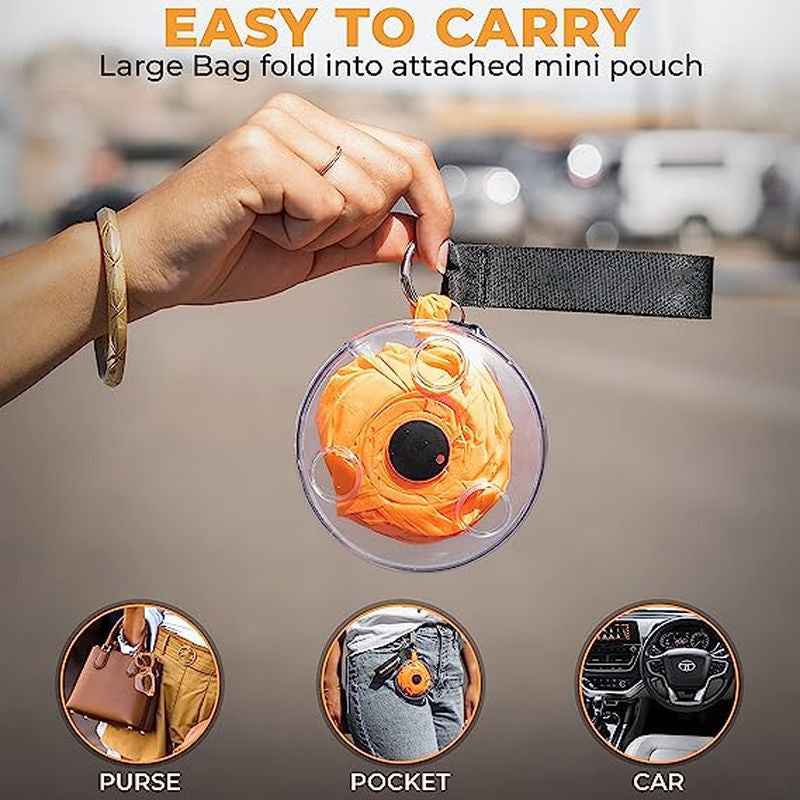 Portable Disc Pocket Shopping Bag