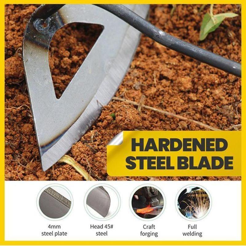 Steel Hardened Hollow Hoe