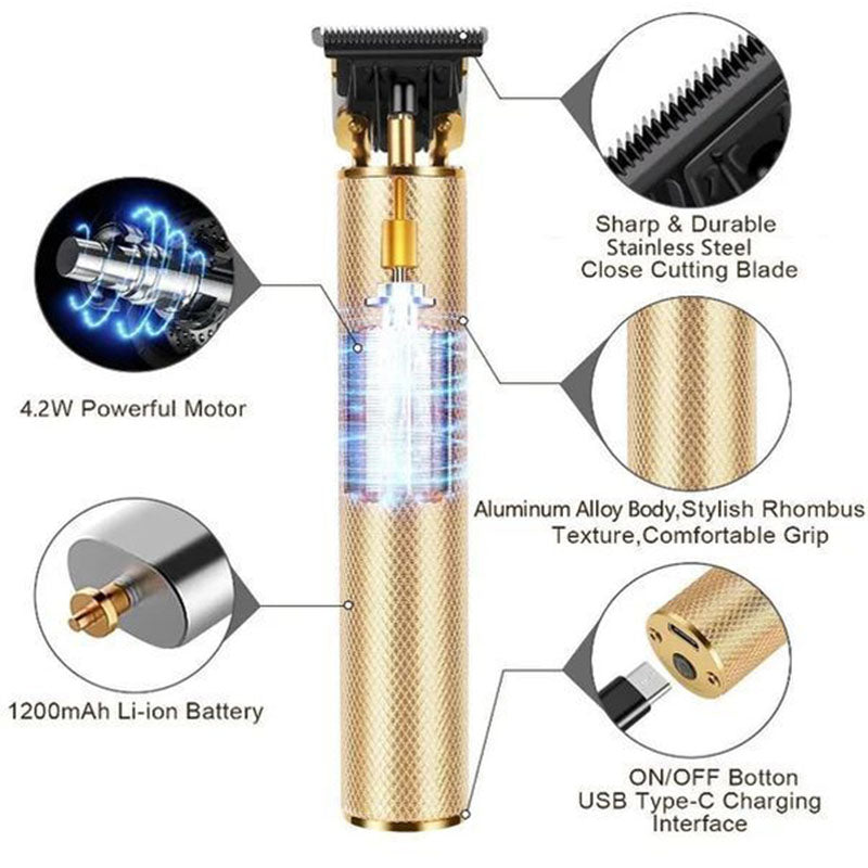 Cordless Zero Gapped Trimmer Hair Clipper